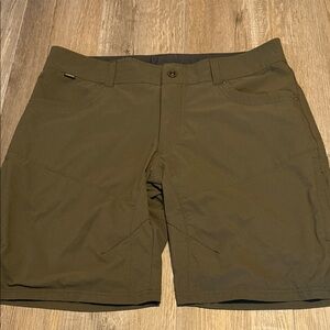 Men's Kuhl Olive Green Performance Shorts